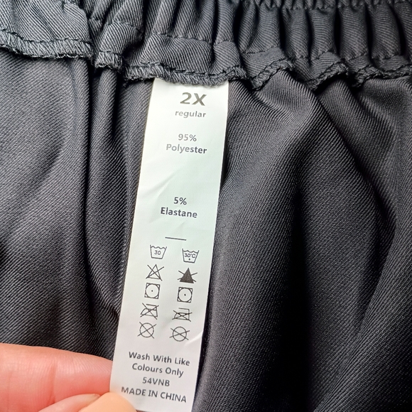 HALARA High Waisted Wide Leg Plus Size Pants/Slacks - Picture 4 of 9